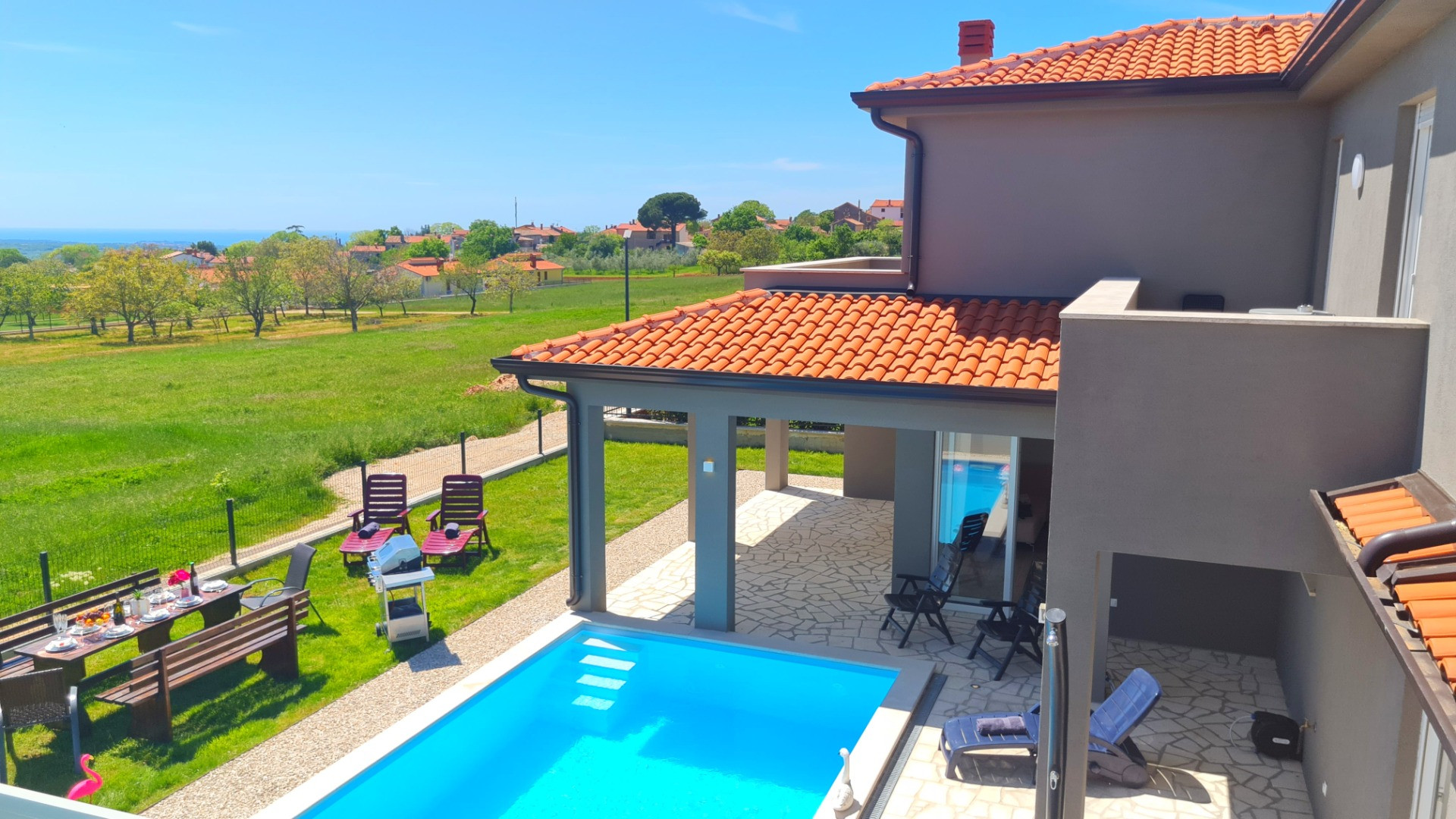 Villa Silvio - New modern Villa  with private pool, Villa Silvio Kastelir