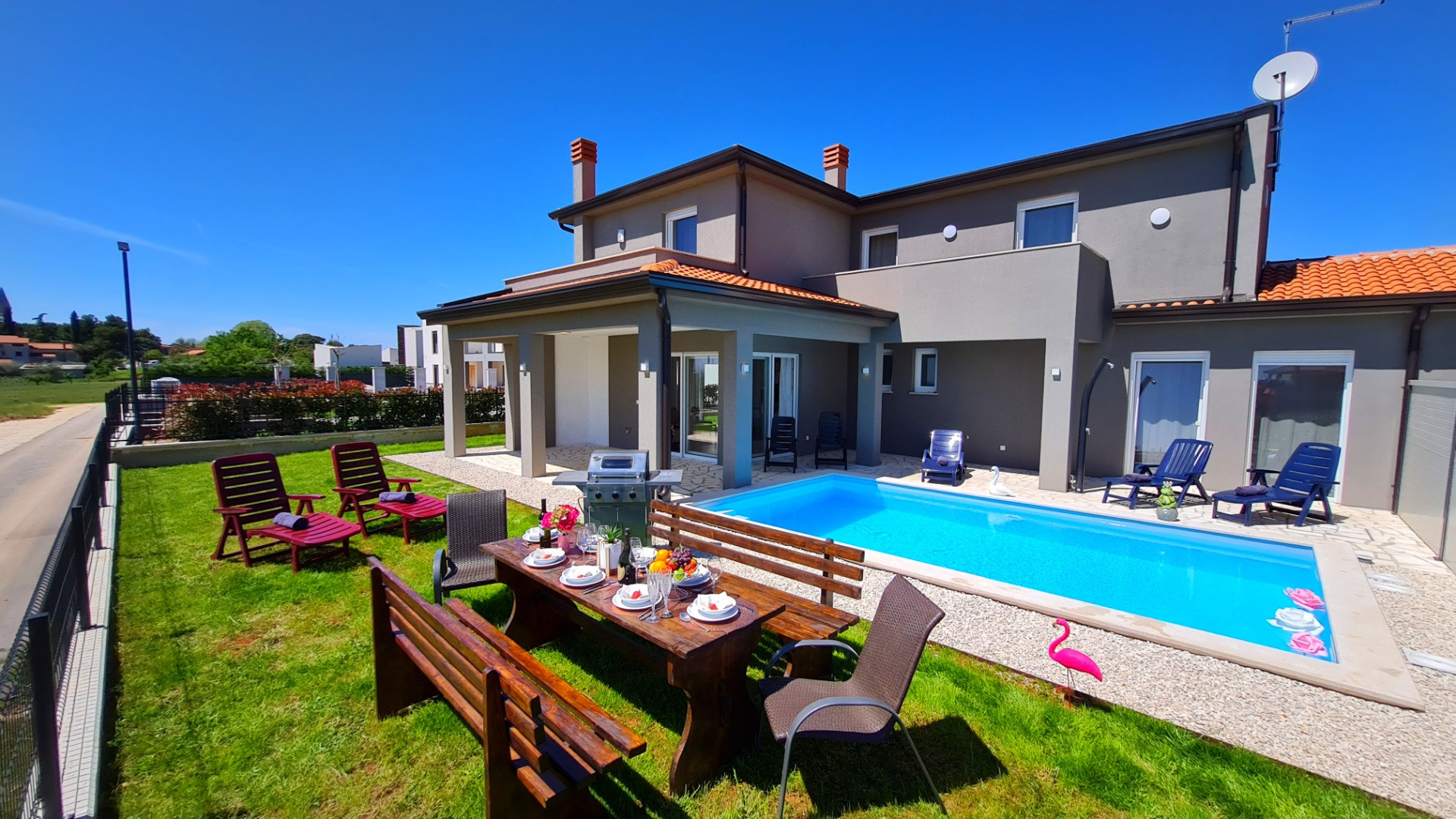 Villa Silvio - New modern Villa  with private pool, Villa Silvio Kastelir